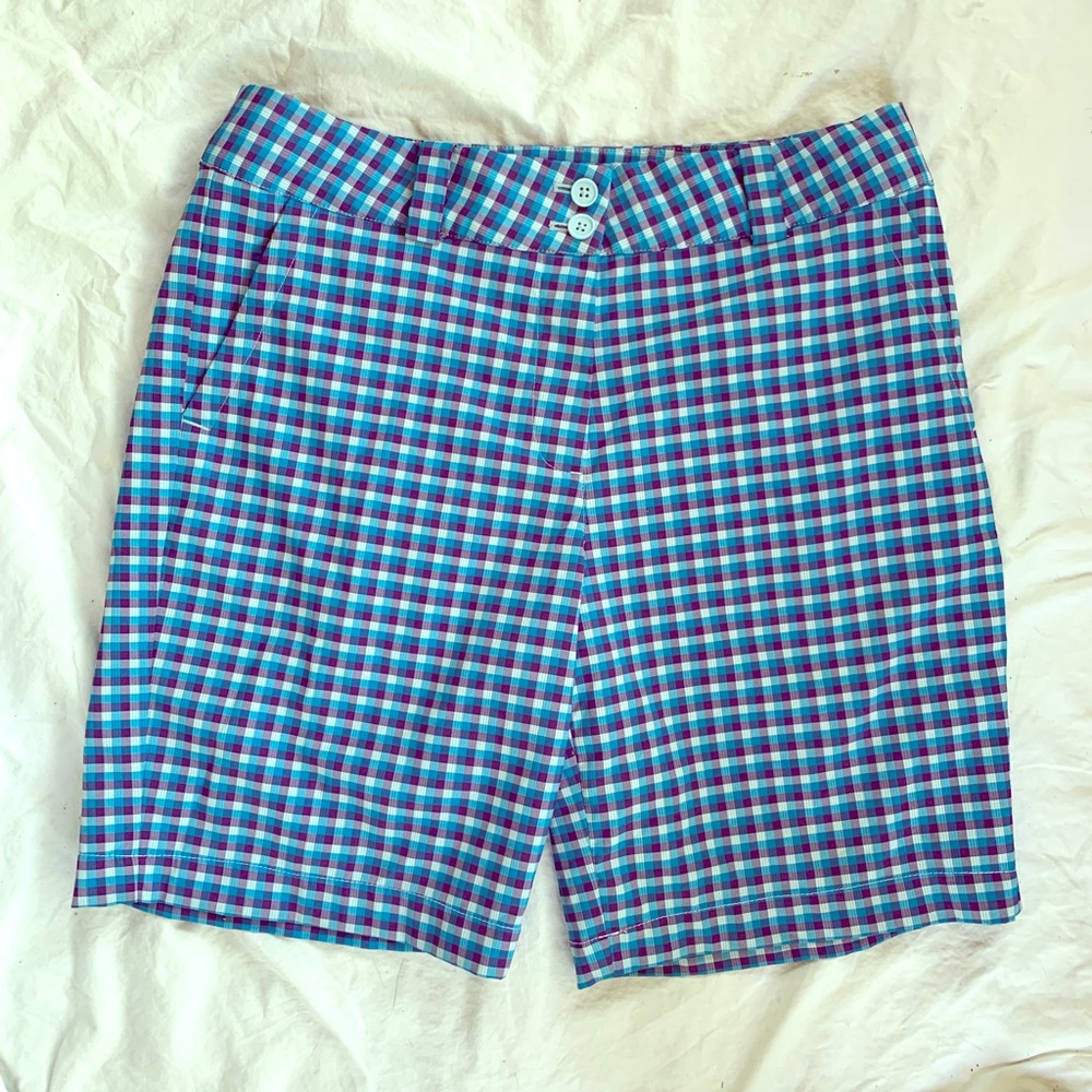 Nike plaid shorts